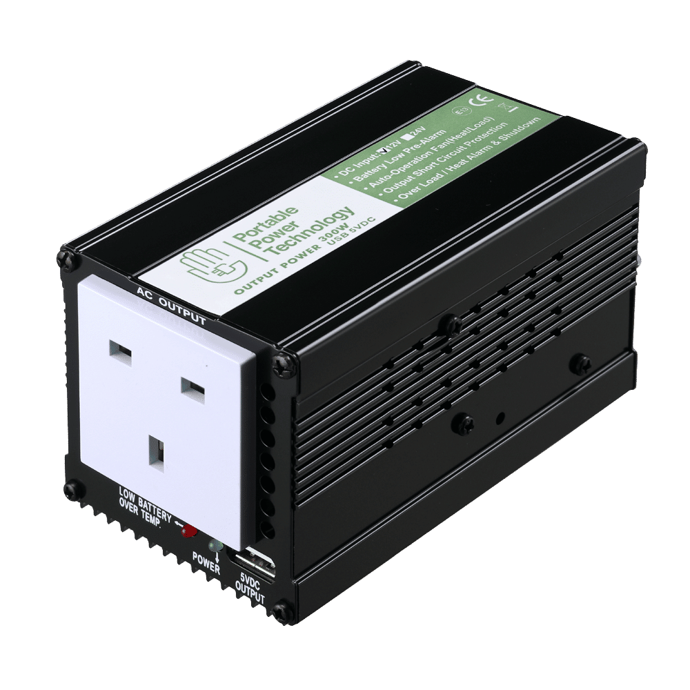 300W 24V Power Inverter with USB - Portable Power Technology