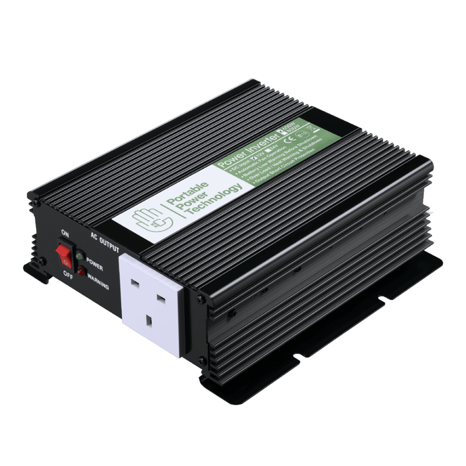 600W 12V Power Inverter - Portable Power Technology