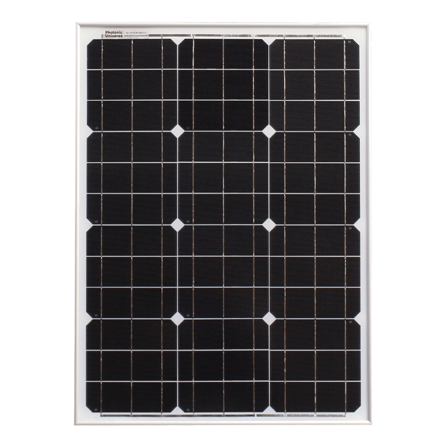 50W 12V Solar Panel With 5m Cable For Caravans