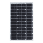 60W 12V Solar Panel With 5m Cable For Caravans