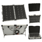 120W 12V Folding Solar Charging Kit For Caravans
