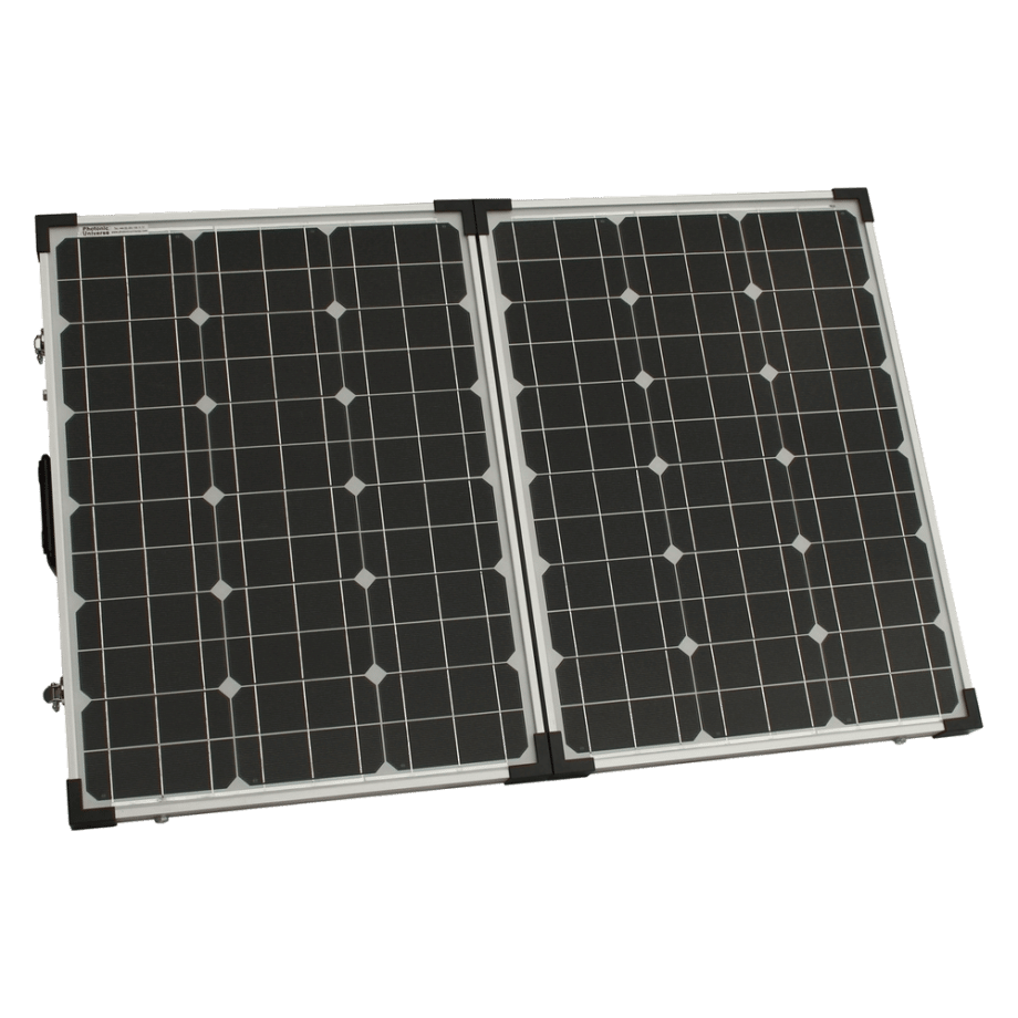 COOCHEER Solar Panel 120W Portable Solar Panel Charger for Portable Generator/Power Station/USB Devices/Cars/Yacht with 2 USB Ports & 1 DV Port Suitable for Camping Van 