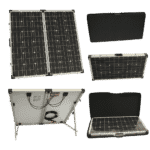 150W 12V Folding Solar Charging Kit For Caravans