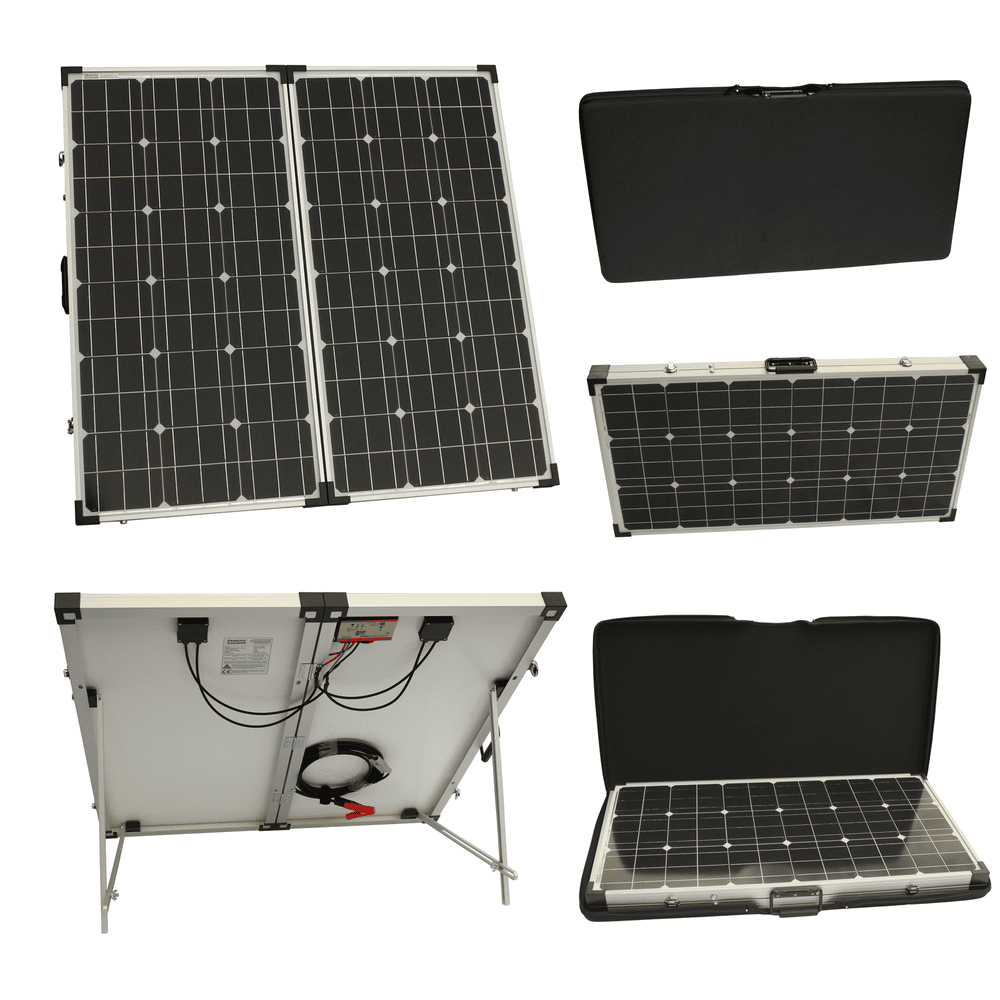 150W 12V Folding Solar Charging Kit For Caravans, Boats & Motorhomes