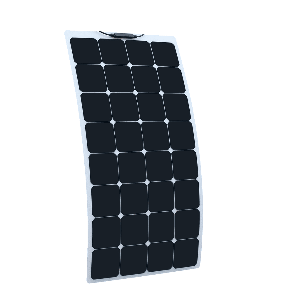 160W 12V Semi Flexible Solar Panel