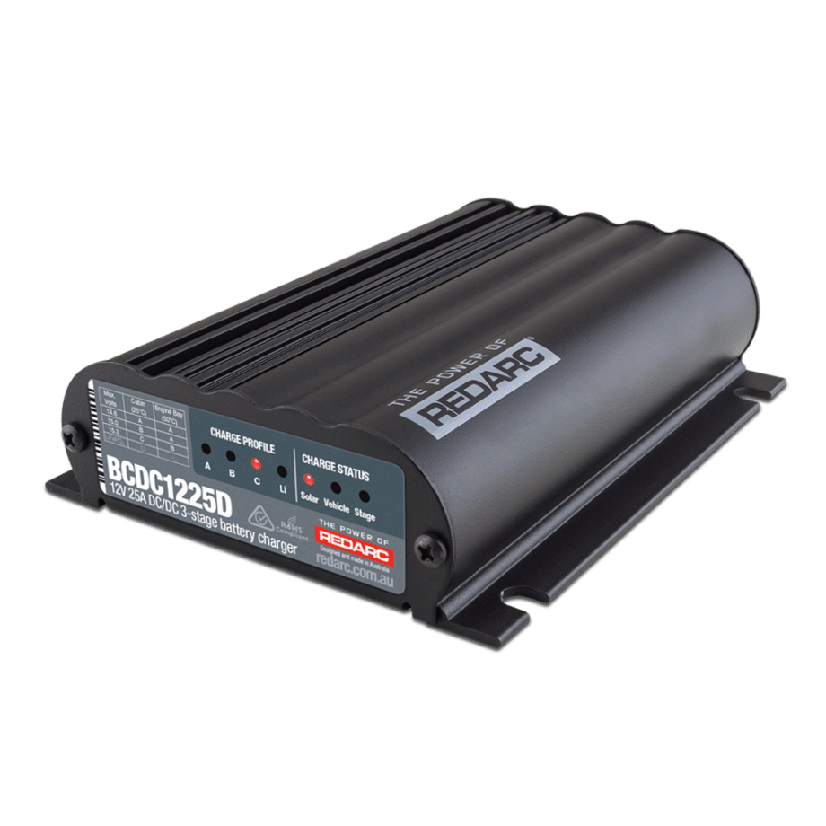 REDARC BCDC1225D DC Battery to Battery Charger 25A (Dual input)