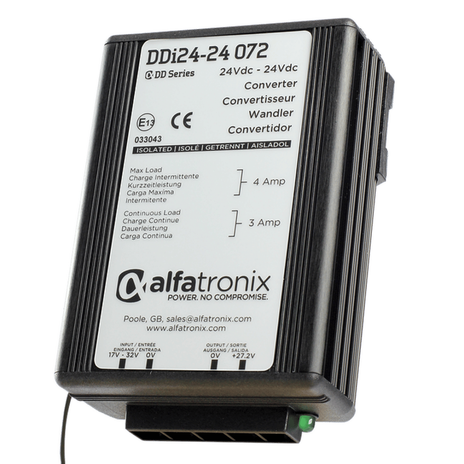 Alfatronix DDi 2424V 108 4.5A isolated Portable Power Technology