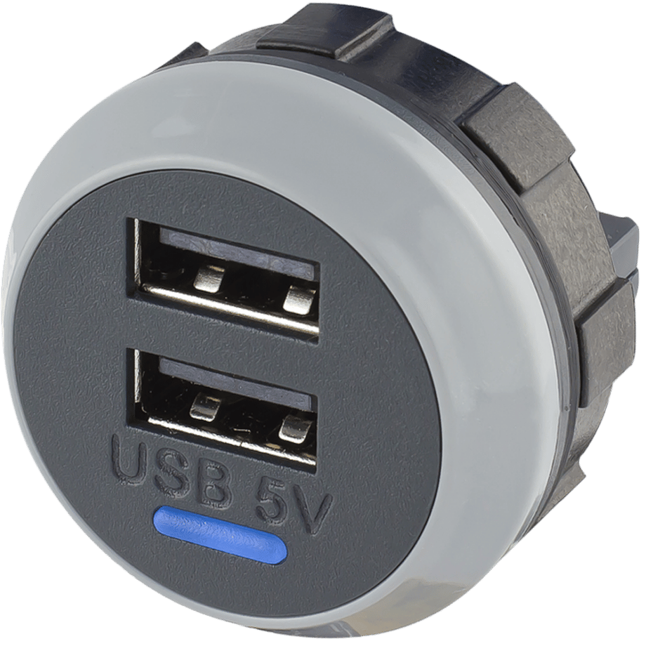 Alfatronix PVPro-D 12/24VDC USB Charger