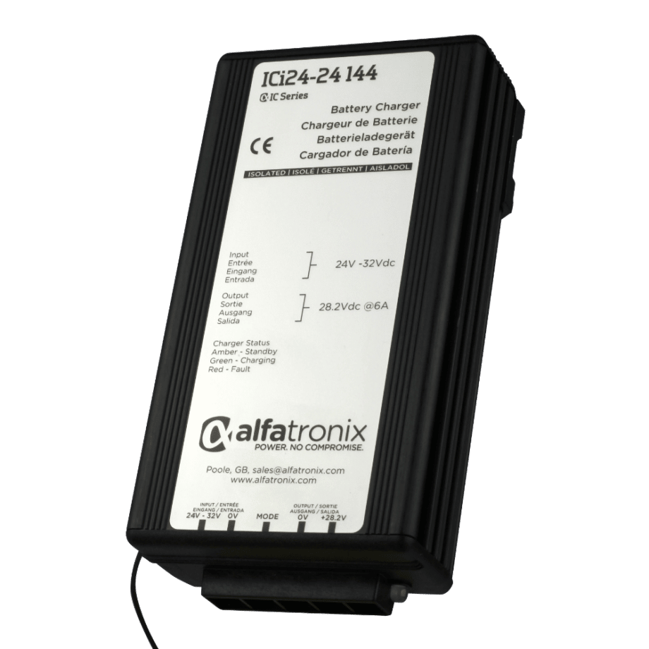 Alfatronix 24VDC Battery to 24VDC Battery Charger 6A
